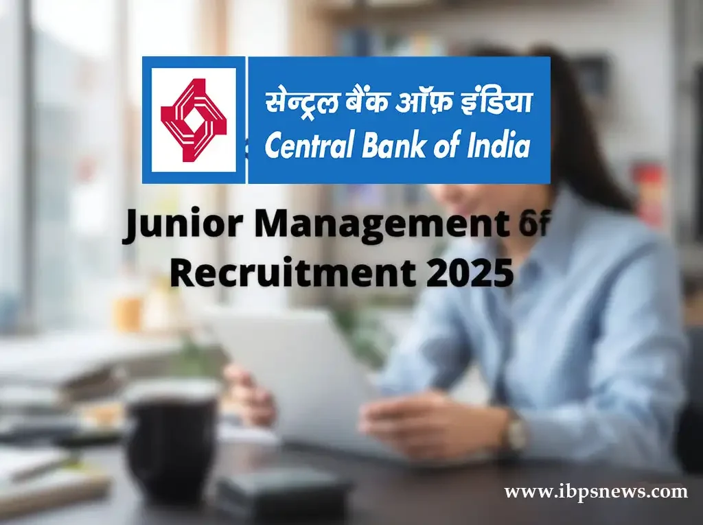 Central Bank of India Junior Management Officer Recruitment 2025 – Apply for 266 ZBO Posts! 1 Central Bank Credit Officer Recruitment 2025
