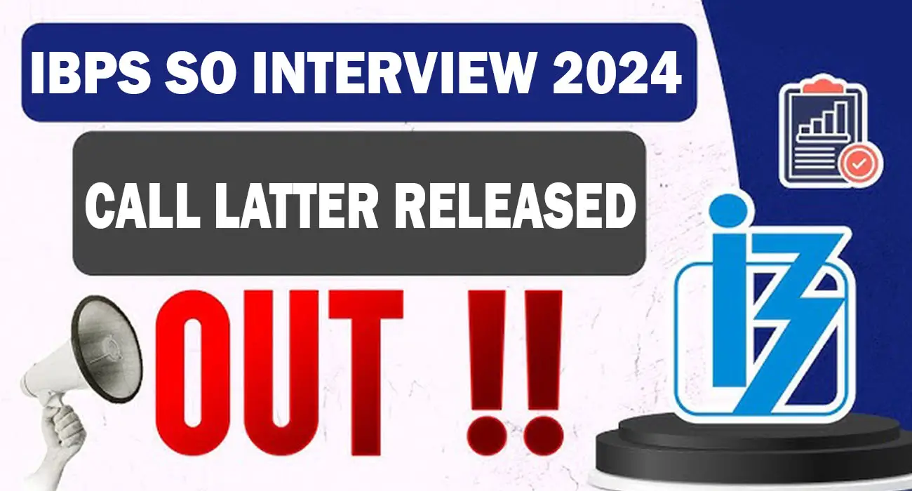 call letter ibps 2024 released