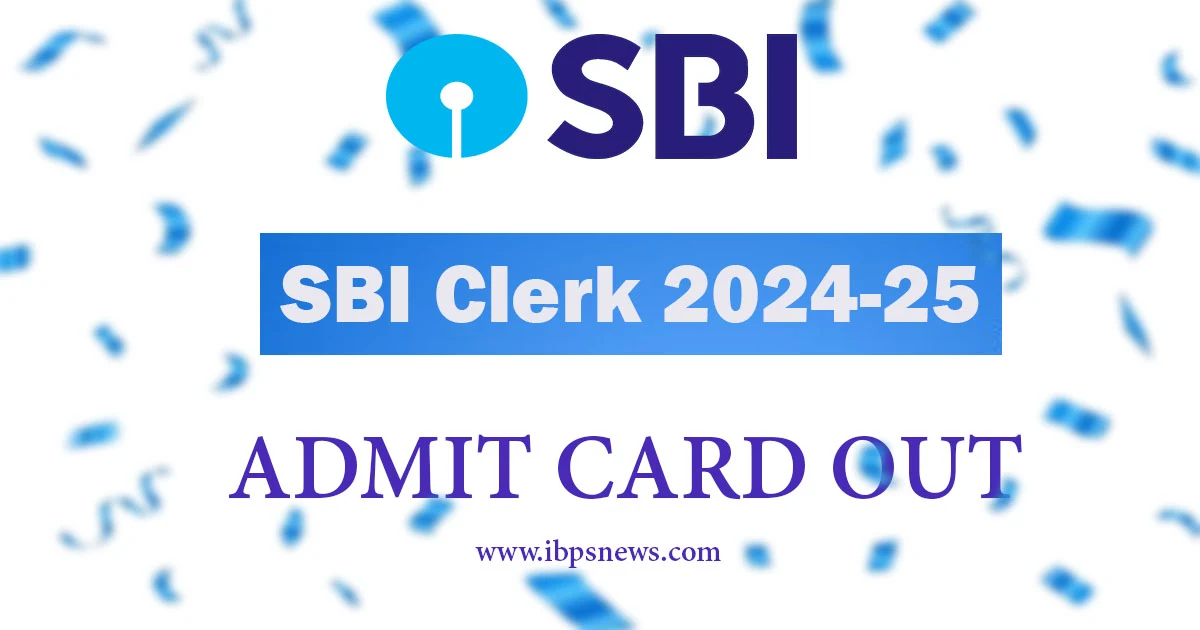 sbi clerk admin card our 2024